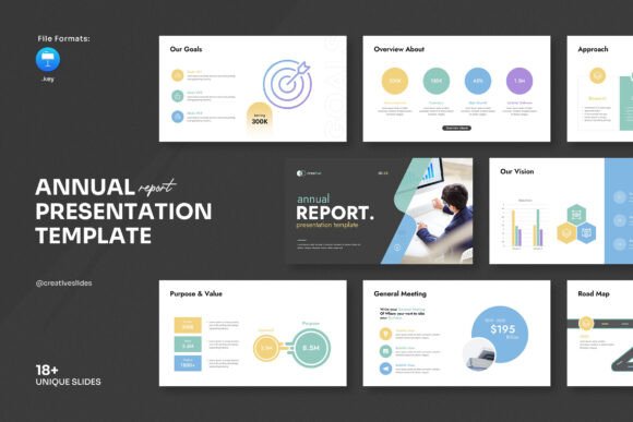 Annual Report Keynote Template