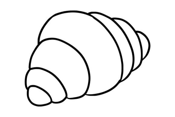Croissant: A Versatile Illustration for Creative Professionals