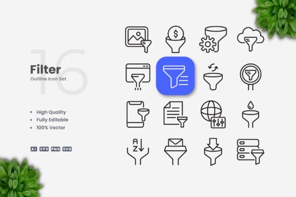 Filter Icons: A Strategic Tool for Clear Communication and Visual Impact