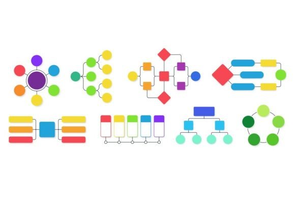 Flowchart Diagram. Workflow Flow Charts. A Visual Guide to Business Processes