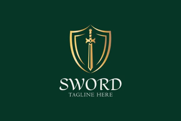 Illustration of Sword and Shield Logo