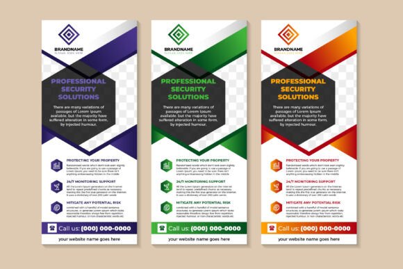 Professional Security Vertical Banner: A Modern Solution for Business Visibility