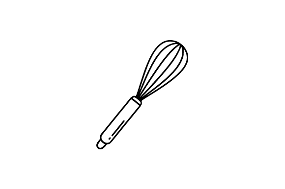 Whisk Clip Art: Versatile Design Asset